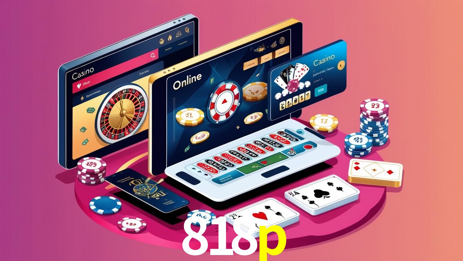 818P